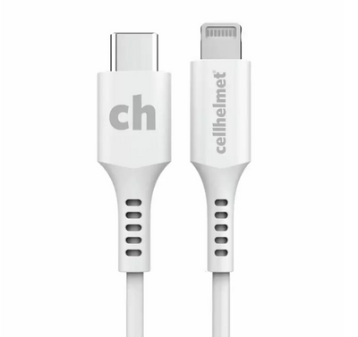 CellHelmet - Lightning Charge Cable USB-C for Apple (3ft)