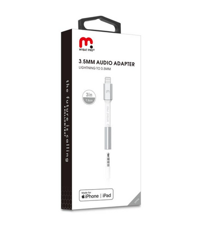 MyBat Pro - MFi Lightning Connector to 3.5mm Audio Adapter